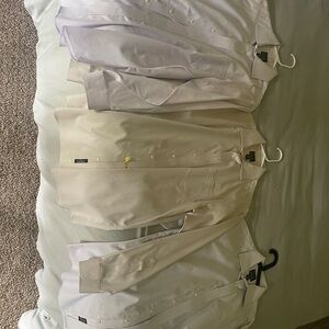 3 used men’s Joe A Bank dress shirts